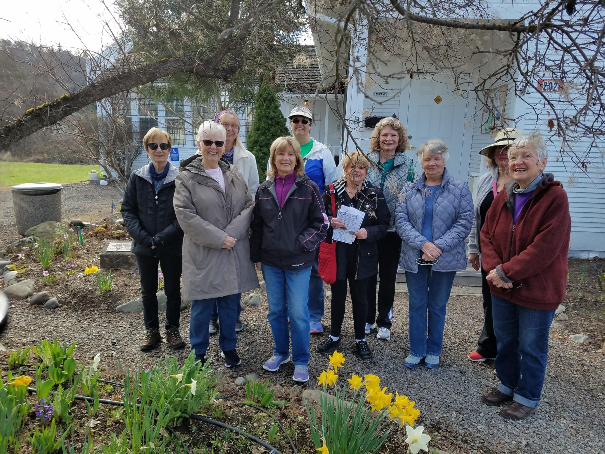The Walkabout group enjoyed its first walk, March 29, 2019