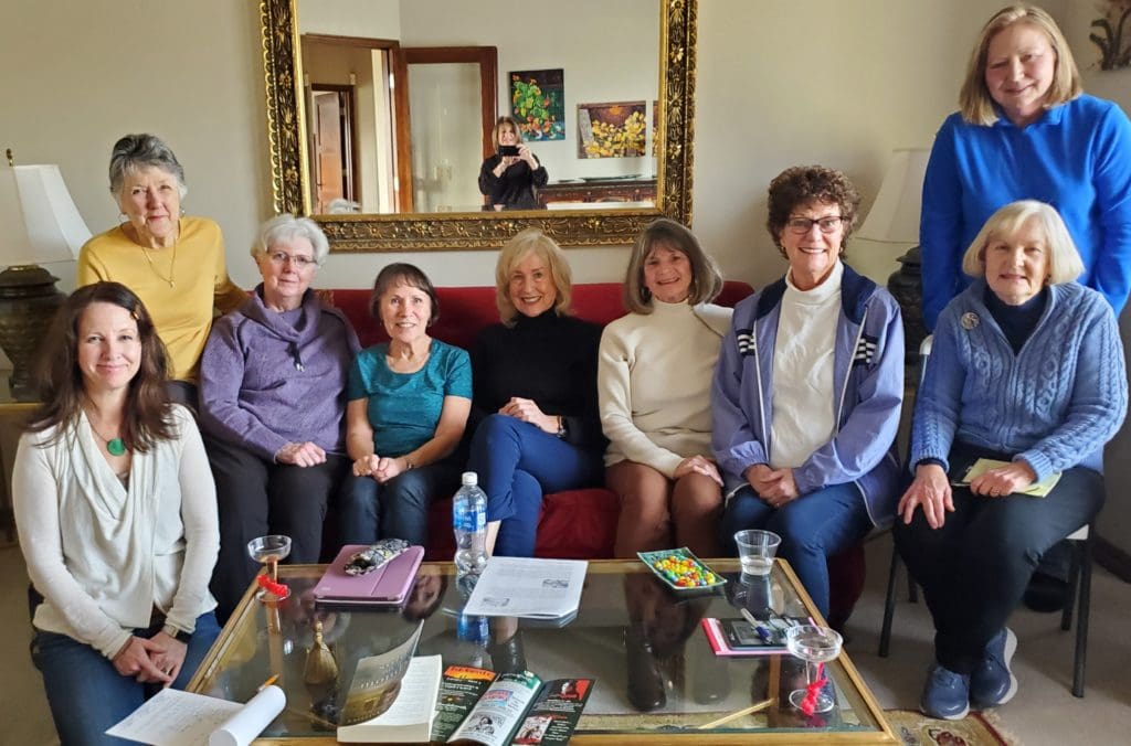 Book Club at Susan's Home