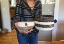 Sue's rope bowls - great job Sue!